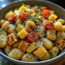 As the warmth of summer envelops us, our culinary choices often shift towards lighter, fresher meals that celebrate the vibrant flavors of the season. One dish that perfectly embodies this ethos is the Summer Veggie Gnocchi Delight—a delightful medley of tender potato gnocchi tossed with an array of seasonal vegetables. This dish not only captures the essence of summer but also brings a comforting yet refreshing experience to your dining table.