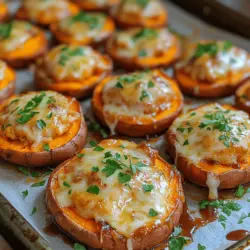 In the world of appetizers and main dishes, BBQ Chicken Sweet Potato Bites stand out for their delightful combination of flavors and textures. These bites bring together the sweetness of roasted sweet potatoes and the savory, smoky goodness of BBQ chicken, all topped with melted cheddar cheese. Whether you're hosting a gathering, planning a family dinner, or simply enjoying a cozy night in, this recipe is not only delicious but also packed with nutrients. With a straightforward preparation process, you'll find this dish becomes a staple in your culinary repertoire. In this article, we will explore the recipe in detail, break down its nutritional benefits, and delve into the versatility of sweet potatoes and BBQ chicken.