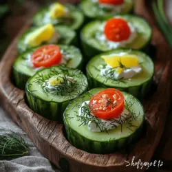 When it comes to hosting gatherings or simply enjoying a light snack, finding the perfect appetizer that balances flavor, nutrition, and presentation is essential. Enter the Refreshing Cucumber Herb Cream Cheese Cups – a delightful recipe that not only tantalizes the taste buds but also serves as a feast for the eyes. These light and refreshing bites are the ideal choice for various occasions, from summer picnics and garden parties to elegant dinner parties and casual get-togethers.