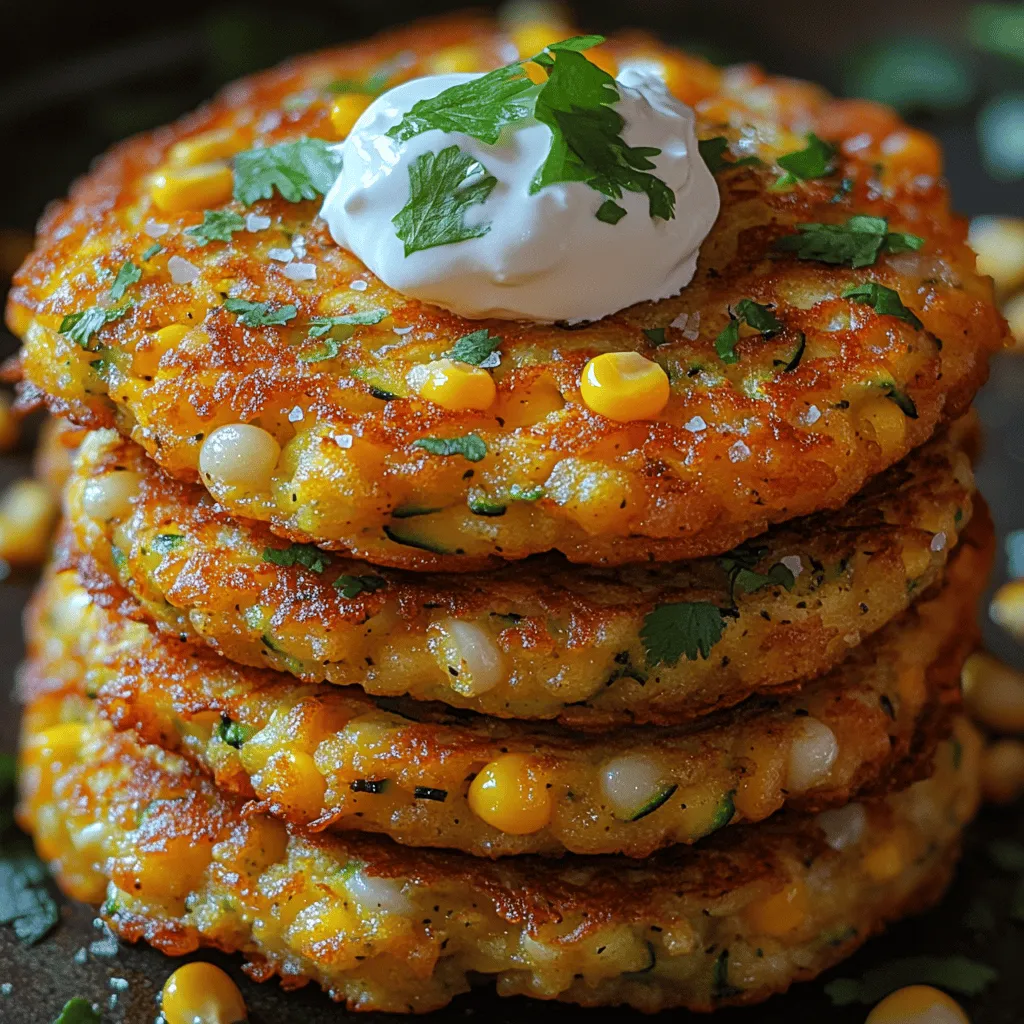 Fritters are a beloved culinary creation, celebrated across cultures for their versatility and delightful flavors. These crispy delights can range from sweet to savory, serving as snacks, appetizers, or even main courses. Among the wide variety of fritters, zucchini and corn fritters stand out for their fresh ingredients and vibrant taste. The combination of tender zucchini and sweet corn creates a dish that is not only delicious but also visually appealing, making it perfect for any occasion.