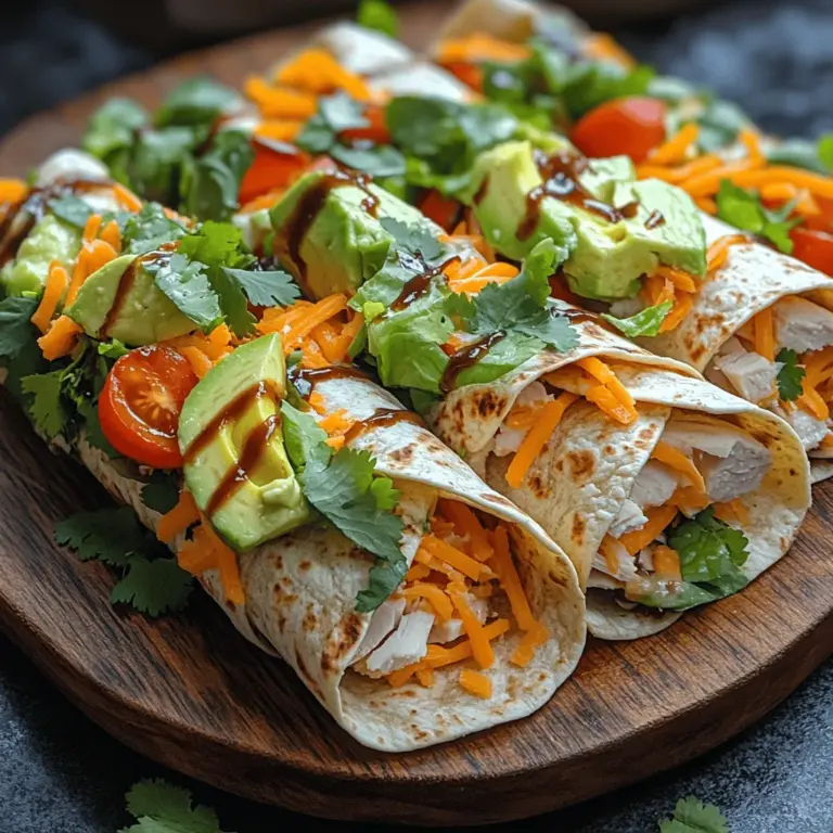 In the fast-paced world we live in, finding a meal that balances convenience, flavor, and nutrition can often feel like a daunting task. Enter the Smoky BBQ Ranch Turkey Wrap: a delightful dish that checks all the boxes and is perfect for lunch, dinner, or even a snack on the go. With its smoky, tangy, and creamy flavors, this wrap is not only satisfying but also incredibly versatile, making it a favorite among families, busy professionals, and health-conscious eaters alike.