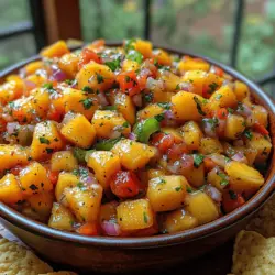 As the sun shines brighter and the days grow longer, summer presents the perfect opportunity to indulge in vibrant, refreshing flavors that evoke the spirit of tropical getaways. One dish that captures this essence beautifully is the Tropical Fiesta Mango Pineapple Salsa. This delightful salsa combines the luscious sweetness of ripe mango and fresh pineapple with zesty lime juice, crunchy vegetables, and a hint of spice from jalapeño peppers. It’s not just a dish; it’s a celebration of summer on your plate!