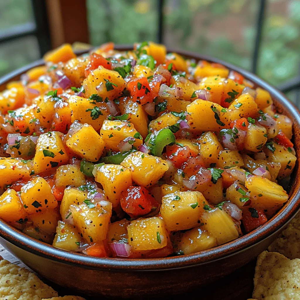 As the sun shines brighter and the days grow longer, summer presents the perfect opportunity to indulge in vibrant, refreshing flavors that evoke the spirit of tropical getaways. One dish that captures this essence beautifully is the Tropical Fiesta Mango Pineapple Salsa. This delightful salsa combines the luscious sweetness of ripe mango and fresh pineapple with zesty lime juice, crunchy vegetables, and a hint of spice from jalapeño peppers. It’s not just a dish; it’s a celebration of summer on your plate!