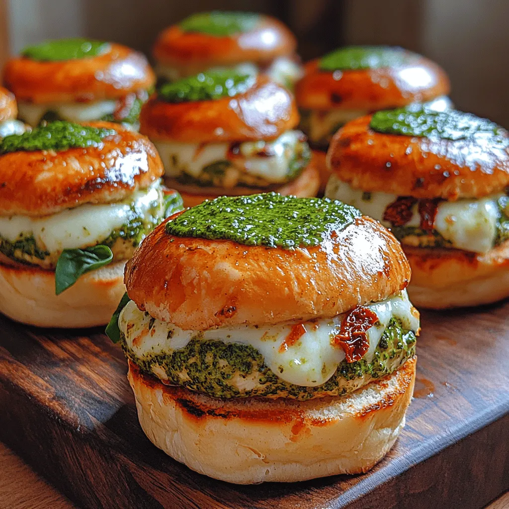 To create mouthwatering Pesto Chicken Sliders, it’s essential to understand the core ingredients that contribute to their unique flavor and texture. Each ingredient plays a vital role, ensuring that every bite is a delightful experience.