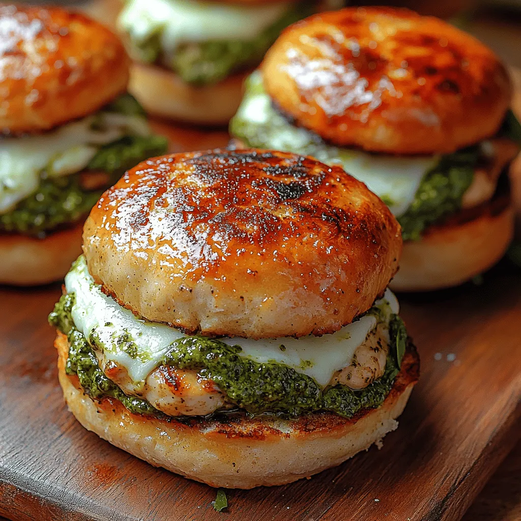 To create mouthwatering Pesto Chicken Sliders, it’s essential to understand the core ingredients that contribute to their unique flavor and texture. Each ingredient plays a vital role, ensuring that every bite is a delightful experience.