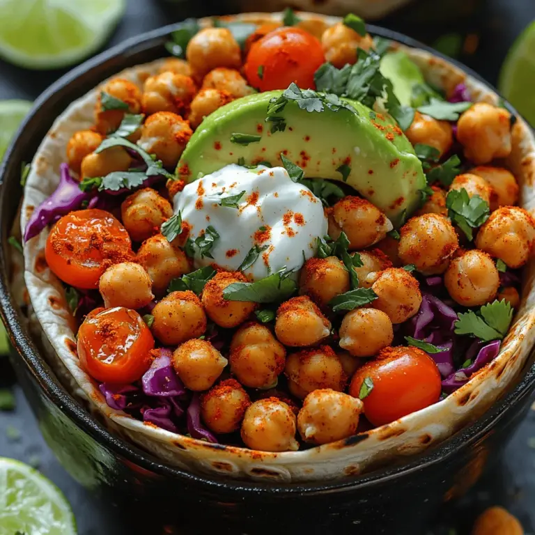 As the culinary landscape continues to evolve, the growing popularity of plant-based meals is becoming increasingly evident. More people are recognizing the benefits of incorporating vegetarian and vegan options into their diets, whether for ethical reasons, health benefits, or environmental sustainability. Among these plant-based delights, Zesty Spicy Lime Chickpea Street Wraps stand out as a vibrant and flavorful choice that not only satiates hunger but also nourishes the body.