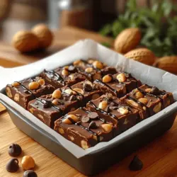 If you're on the hunt for a deliciously rich and indulgent dessert that is also plant-based, look no further than decadent vegan chocolate peanut butter fudge. This delightful treat perfectly balances the creamy, nutty flavor of peanut butter with the deep, rich taste of chocolate, creating a confection that is not only satisfying but also guilt-free. Vegan desserts have surged in popularity in recent years, appealing to both those who follow a plant-based lifestyle and those simply seeking healthier alternatives that don’t compromise on taste.