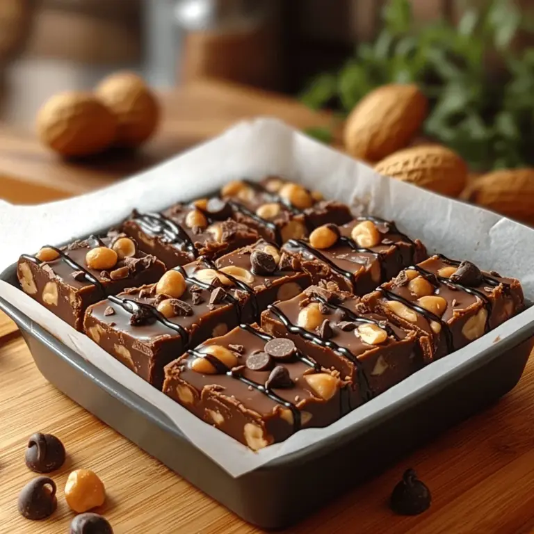 If you're on the hunt for a deliciously rich and indulgent dessert that is also plant-based, look no further than decadent vegan chocolate peanut butter fudge. This delightful treat perfectly balances the creamy, nutty flavor of peanut butter with the deep, rich taste of chocolate, creating a confection that is not only satisfying but also guilt-free. Vegan desserts have surged in popularity in recent years, appealing to both those who follow a plant-based lifestyle and those simply seeking healthier alternatives that don’t compromise on taste.