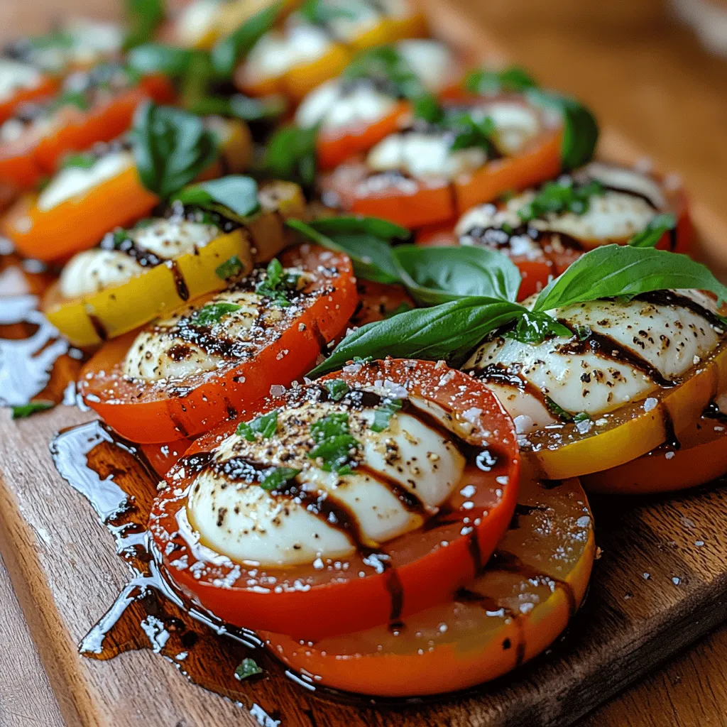 The Caprese salad, a quintessential Italian dish, is renowned for its simplicity and freshness. Originating from the beautiful island of Capri, it embodies the essence of Italian cuisine: using high-quality ingredients to create something truly delightful. Traditionally, this salad consists of ripe tomatoes, fresh mozzarella cheese, and aromatic basil, all drizzled with olive oil and seasoned with salt and pepper. Its vibrant colors—red, white, and green—represent the Italian flag, making it not just a dish but a celebration of Italian culture.