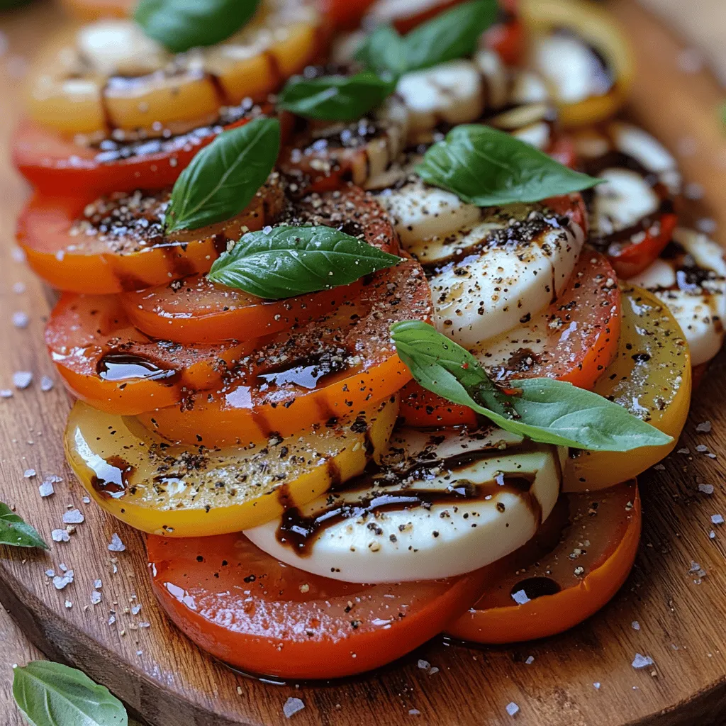 The Caprese salad, a quintessential Italian dish, is renowned for its simplicity and freshness. Originating from the beautiful island of Capri, it embodies the essence of Italian cuisine: using high-quality ingredients to create something truly delightful. Traditionally, this salad consists of ripe tomatoes, fresh mozzarella cheese, and aromatic basil, all drizzled with olive oil and seasoned with salt and pepper. Its vibrant colors—red, white, and green—represent the Italian flag, making it not just a dish but a celebration of Italian culture.