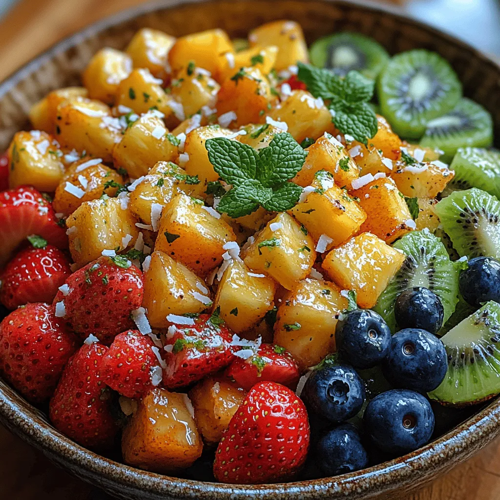This recipe calls for a selection of fruits that are not only delicious but also packed with nutrients. Let’s take a closer look at the health benefits of each fruit in the salad: