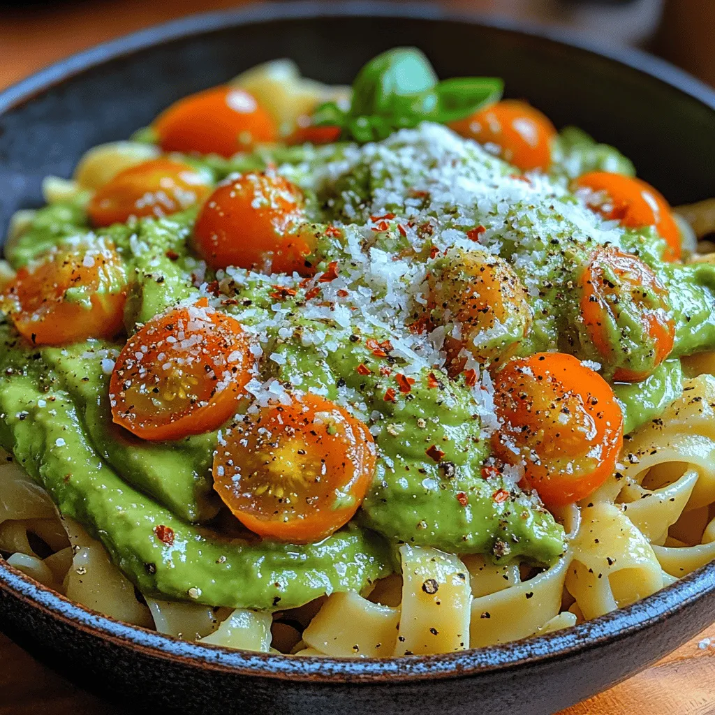 In recent years, creamy tomato avocado pasta has captured the hearts and taste buds of food enthusiasts everywhere. This dish is not just visually stunning with its vibrant colors, but it also boasts a unique blend of flavors that make it a must-try for any pasta lover. The combination of ripe avocados and sweet cherry tomatoes creates a rich, velvety sauce that clings perfectly to your choice of pasta. As we seek healthier alternatives in our diets, avocado-based sauces have surged in popularity, offering a deliciously creamy texture without the added calories of traditional dairy.
