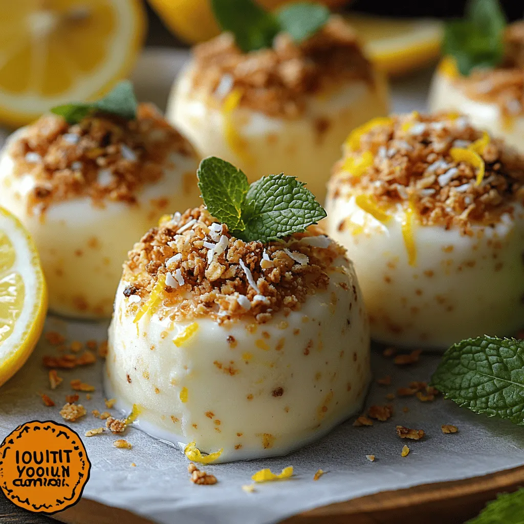 Frozen Yogurt Lemon Crunch Drops are more than just a snack; they embody a healthy lifestyle without sacrificing taste. The tangy lemon enhances the lightness of Greek yogurt, while the crunchy texture of granola adds a satisfying contrast. This treat is not only refreshing but also incredibly versatile, making it suitable for various occasions—whether you're hosting a summer barbecue, planning a family picnic, or simply looking for an afternoon pick-me-up.