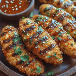 Sweet Chili Chicken Tenders are a delightful fusion of crispy goodness and a tantalizing sweet-spicy flavor that can elevate any meal or gathering. Whether you're looking for a fun snack, a crowd-pleasing appetizer, or a main dish that pairs perfectly with rice or salad, these chicken tenders are sure to impress. The crispy texture, combined with the unique flavor profile of sweet chili sauce, creates a dish that is not only delicious but also incredibly versatile.