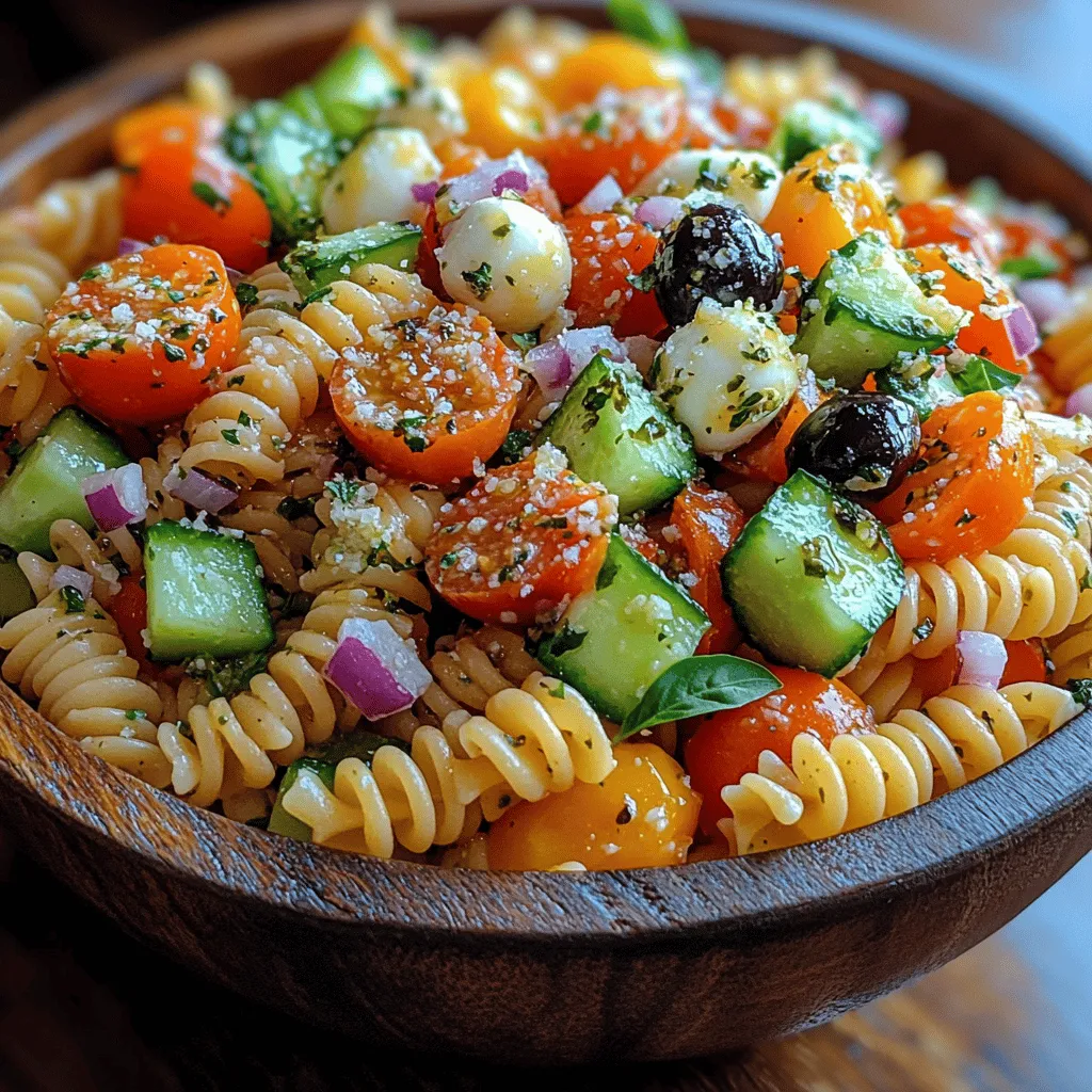 As the sun shines brightly and the temperature rises, summer dining calls for dishes that are not only delicious but also refreshing and easy to prepare. One standout option for summer gatherings, picnics, and barbecues is pasta salad. This versatile dish can be made with a variety of ingredients, allowing for endless creativity while catering to diverse tastes. Among the myriad of pasta salad options, the Vibrant Summer Italian Pasta Salad stands out as a quintessential choice that embodies the flavors of Italy, making it a perfect companion for sunny days and social occasions.