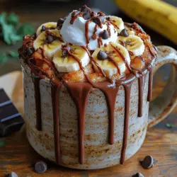In the fast-paced world we live in, desserts often take a backseat to our busy schedules. However, the introduction of mug cakes has transformed the dessert landscape, allowing us to indulge in sweet treats in mere minutes. The Choco-Banana Bliss Mug Cake stands out in this category, combining the rich decadence of chocolate with the natural sweetness of bananas. This delightful dessert is not only quick to make but also incredibly satisfying, making it the perfect solution for those sudden sweet cravings that hit at any hour of the day.