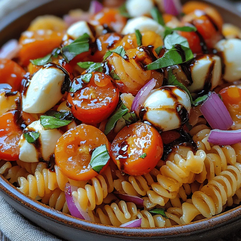 Discover the vibrant flavors of Italy right in your kitchen with our Caprese Pasta Salad Extravaganza. This refreshing dish is a delightful twist on the classic Caprese salad, seamlessly merging the iconic ingredients of ripe tomatoes, fresh mozzarella, and aromatic basil with the hearty texture of pasta. Perfect for summer gatherings, picnics, or even a simple weeknight dinner, this salad captures the essence of Italian cuisine while being easy to prepare and irresistibly delicious. In this article, we will guide you through the essential steps to create this delightful salad, delve into its rich background, and explore the health benefits of its key ingredients.