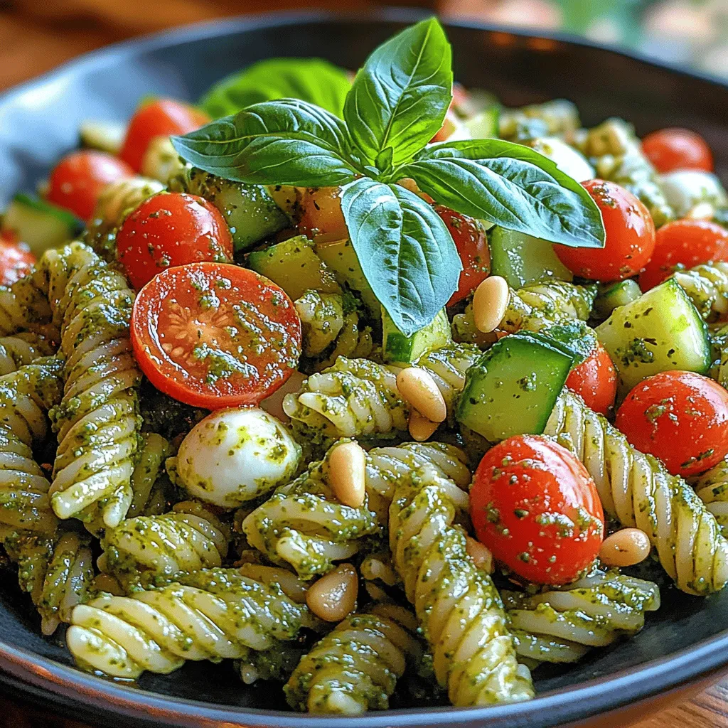 At the heart of the Basil Pesto Pasta Salad with a Twist are several key ingredients that contribute to its delightful flavor and texture. Each component has its own unique role, making this dish both nutritious and satisfying. Let’s take a closer look at the essential ingredients and how they enhance the overall experience of this pasta salad.