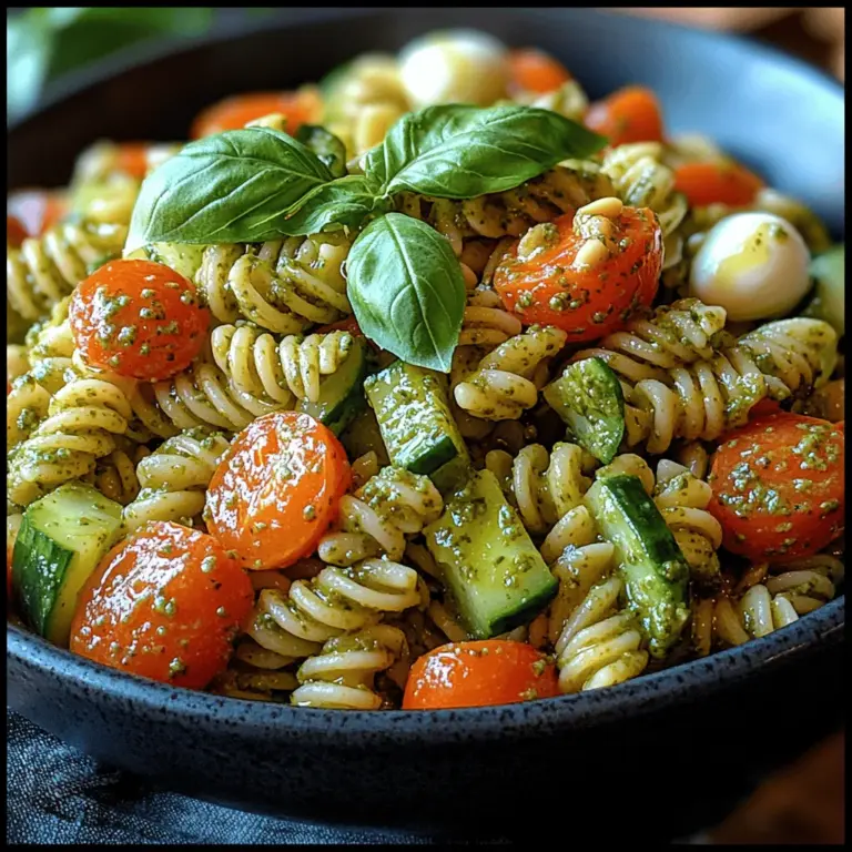 At the heart of the Basil Pesto Pasta Salad with a Twist are several key ingredients that contribute to its delightful flavor and texture. Each component has its own unique role, making this dish both nutritious and satisfying. Let’s take a closer look at the essential ingredients and how they enhance the overall experience of this pasta salad.