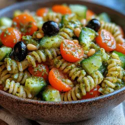 As summer approaches, the allure of pasta salad becomes irresistible. These vibrant, colorful dishes are perfect for warm-weather gatherings and provide a fantastic way to incorporate fresh ingredients into your diet. One standout option is the basil pesto pasta salad—a refreshing and nutritious dish that combines the aromatic flavors of fresh basil with the satisfying texture of pasta. Whether you are hosting a picnic, attending a barbecue, or simply looking for a light meal, this pasta salad is versatile enough to fit any occasion.
