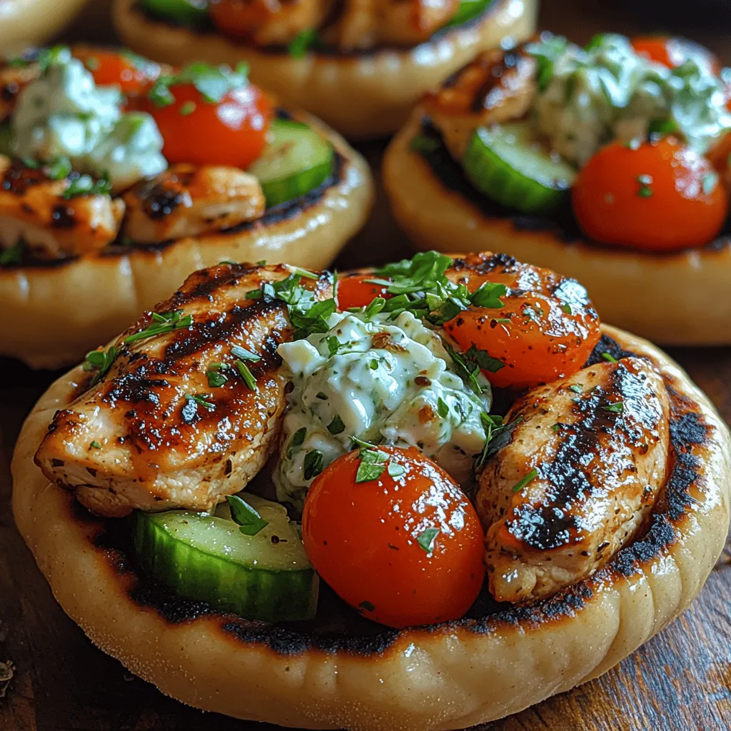 Greek cuisine has captured the hearts and palates of food enthusiasts around the globe, thanks to its vibrant flavors, fresh ingredients, and emphasis on health. Renowned for its balanced use of vegetables, lean proteins, and healthy fats, Greek food is not just a culinary delight, but also a beacon of nutritious eating. Among the many delicious offerings of this Mediterranean diet, Mini Greek Chicken Pita Pockets stand out as a delectable option that is both satisfying and wholesome.