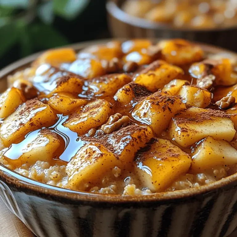 There’s something inherently comforting about a warm, freshly baked dish that fills your kitchen with inviting aromas. The Cozy Apple Cinnamon Oatmeal Bake is a perfect embodiment of this comfort, presenting a delightful combination of soft baked oats, sweet apples, and a hint of warm spices. Whether you’re looking to start your day with a nourishing breakfast or need a wholesome snack for the afternoon, this oatmeal bake is versatile enough to serve any occasion.