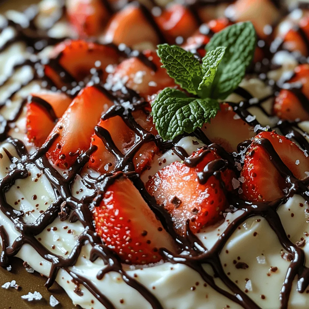 If you’re looking for a delicious yet healthy snack or dessert option, look no further than Chocolate Strawberry Greek Yogurt Bark. This delightful treat combines the creamy texture of Greek yogurt with the sweetness of ripe strawberries and the rich flavor of dark chocolate. It’s an indulgence that doesn’t compromise on health, making it perfect for those who want to satisfy their sweet tooth without the guilt.