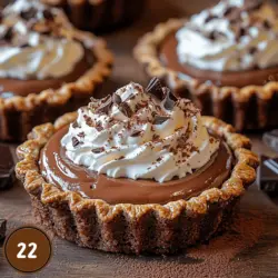 Chocolate desserts hold a special place in the hearts of many. Whether it’s the silky smoothness of a chocolate mousse or the decadent layers of a chocolate cake, the allure of chocolate is undeniable. Among these delightful creations, mini chocolate cream pies stand out as a beloved choice. These bite-sized treats pack a punch of flavor and indulgence, making them perfect for any occasion. From casual family gatherings to elegant dinner parties, mini chocolate cream pies are sure to please chocolate lovers of all ages.