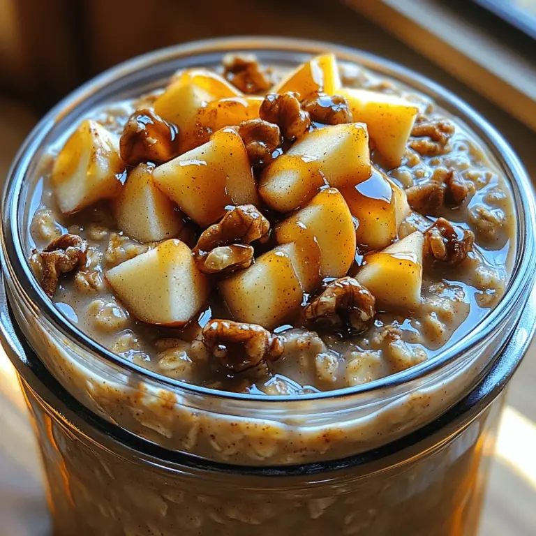 In the quest for a healthy yet delicious breakfast, the culinary world has embraced a delightful creation: overnight oats. Among the various flavor combinations, Apple Pie Overnight Oats stand out not just for their taste but also for their comforting aroma that evokes memories of homemade desserts. This recipe is a perfect blend of wholesome ingredients, combining the rich flavors of warm spices and sweet apples with the nutritional goodness of oats. Whether you're looking to start your day on a healthy note or seeking a satisfying meal prep option, this dish is sure to impress.
