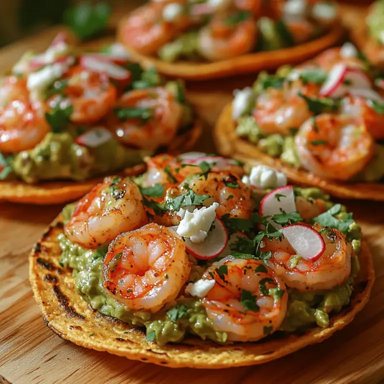 To create the perfect Shrimp Guacamole Tostadas, it’s crucial to understand the role each ingredient plays in the overall flavor and texture of the dish. Let's break down each component: