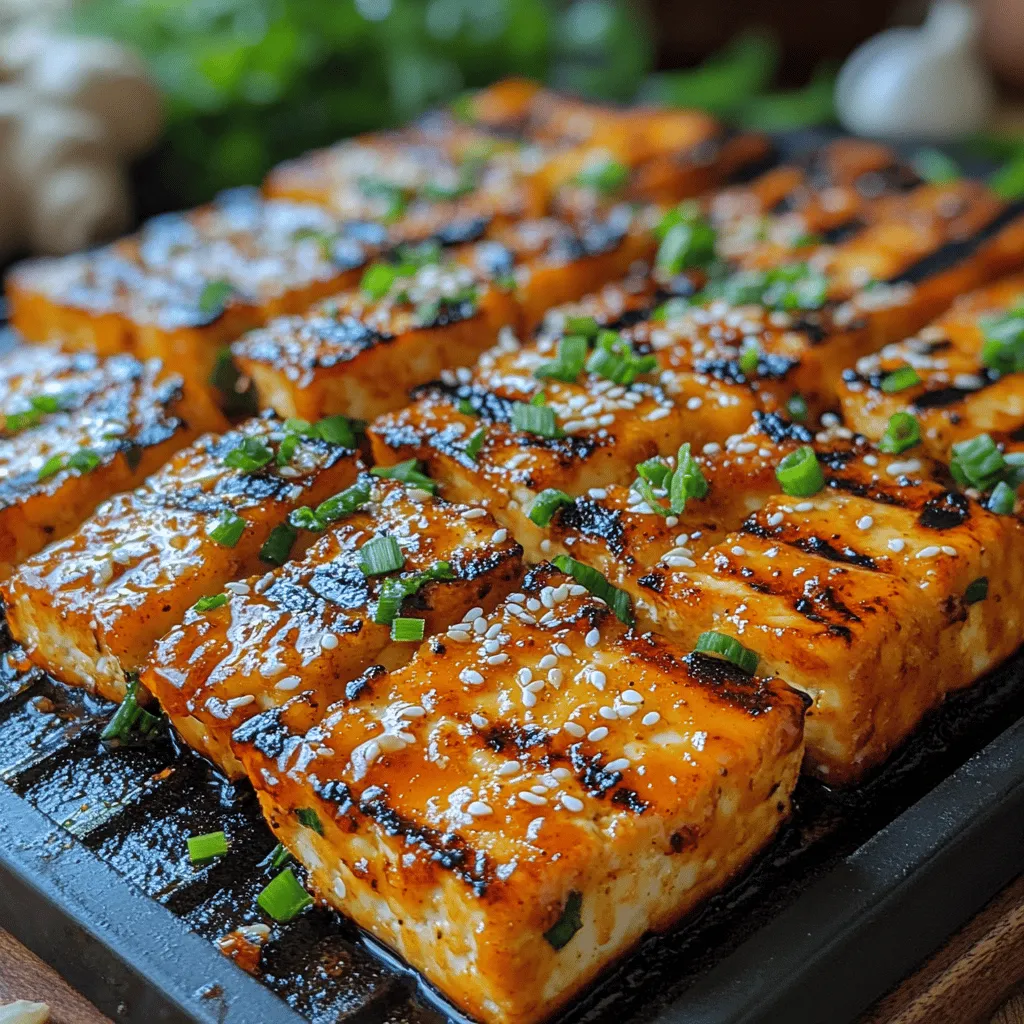 Tofu has long been celebrated as a versatile protein source, especially in plant-based diets. Its ability to absorb flavors makes it a favorite for both vegans and non-vegans alike. Whether you are whipping up a quick stir-fry, adding it to soups, or grilling it for a smoky finish, tofu adapts beautifully to a myriad of culinary styles. One standout preparation that has garnered attention in recent years is Honey Sriracha Grilled Tofu. This dish combines the sweetness of honey with the heat of Sriracha, creating a flavor profile that tantalizes the taste buds. The balance of sweet and spicy not only makes it a delicious choice for those looking to incorporate more plant-based meals into their diet but also appeals to meat lovers seeking a unique twist on traditional grilling options.