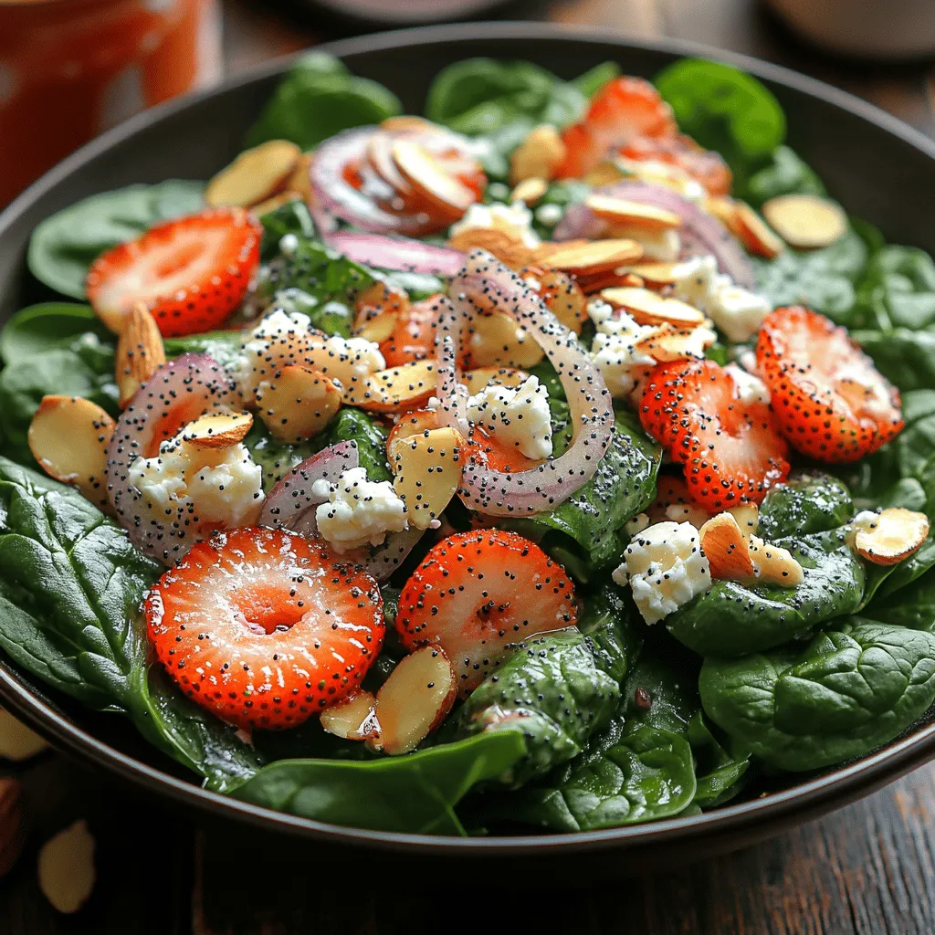 As the seasons change and warmer weather approaches, there's nothing quite like the refreshing crunch of a well-made salad. Salads play a vital role in maintaining a balanced diet, particularly during the summer months when fresh produce is at its peak. They offer a versatile canvas for nutrition, allowing for an array of flavors, textures, and colors that can delight the senses. One standout dish that encapsulates the essence of summer is the Spinach Strawberry Poppyseed Delight. This vibrant salad is not only visually appealing but also perfectly balances taste and health.
