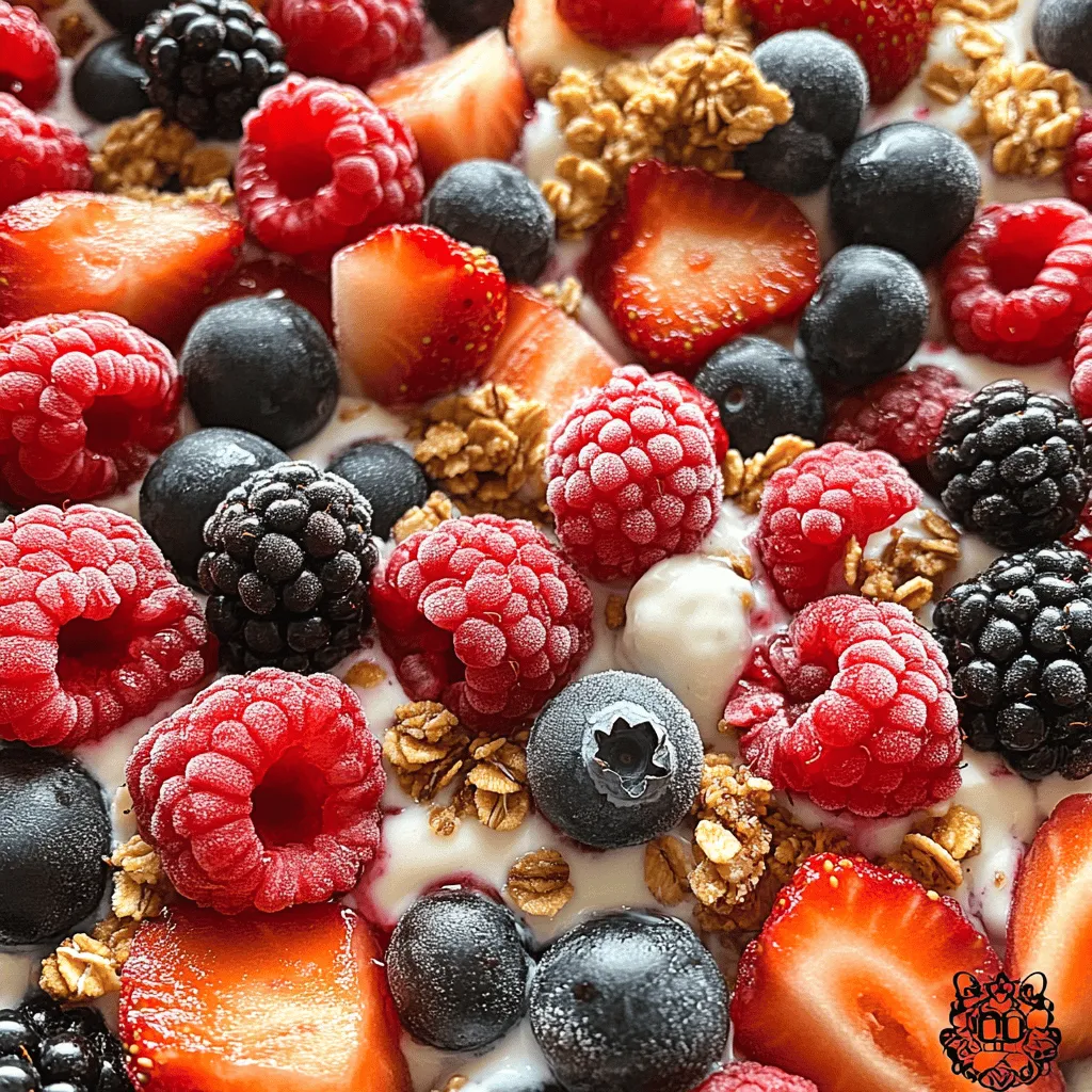As summer approaches, the quest for refreshing and healthy treats becomes a delightful priority. Enter Berrylicious Frozen Yogurt Bark—a vibrant, easy-to-make snack that combines the creamy goodness of yogurt with the natural sweetness of berries. This recipe offers a perfect balance of flavor, nutrition, and visual appeal, making it an ideal choice for both kids and adults alike. Whether enjoyed as a post-workout snack, a midday pick-me-up, or a guilt-free dessert, this frozen delight is sure to become a staple in your summer repertoire.
