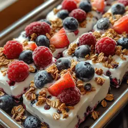 As summer approaches, the quest for refreshing and healthy treats becomes a delightful priority. Enter Berrylicious Frozen Yogurt Bark—a vibrant, easy-to-make snack that combines the creamy goodness of yogurt with the natural sweetness of berries. This recipe offers a perfect balance of flavor, nutrition, and visual appeal, making it an ideal choice for both kids and adults alike. Whether enjoyed as a post-workout snack, a midday pick-me-up, or a guilt-free dessert, this frozen delight is sure to become a staple in your summer repertoire.