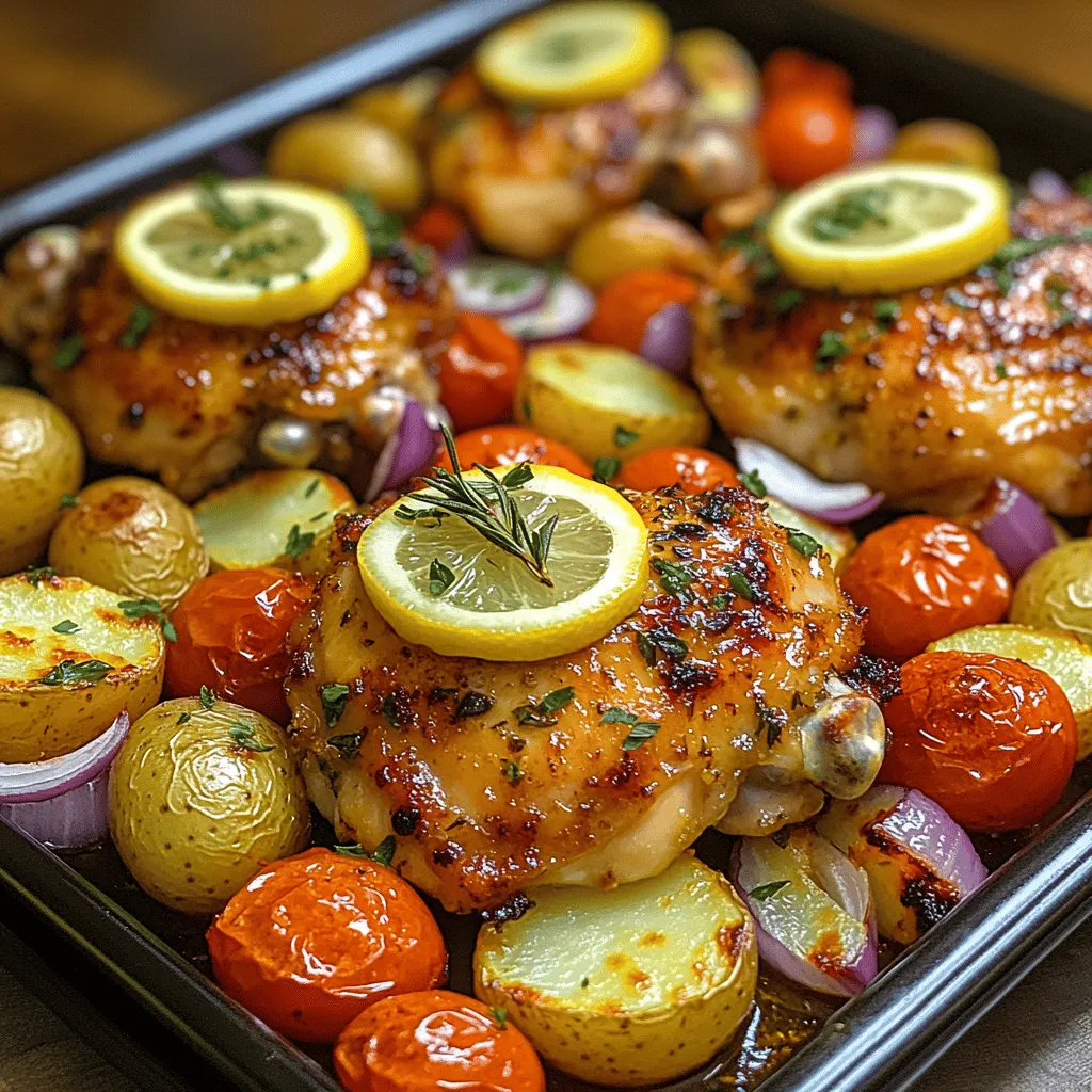 In our fast-paced world, where time is often of the essence, sheet pan meals have become a staple in many households. These one-dish wonders are not only quick and easy to prepare but also offer a delightful way to enjoy a variety of flavors without the hassle of multiple pots and pans. Among the myriad of sheet pan recipes, the Zesty Lemon Herb Sheet Pan Chicken stands out as a vibrant and flavorful dish that can easily become a weeknight favorite.