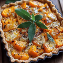 As the leaves begin to change and the air turns crisp, there’s nothing quite like the comforting flavors of autumn. One dish that perfectly captures this essence is the savory butternut squash tart. This delightful tart combines the sweet, nutty flavor of butternut squash with creamy cheeses and aromatic herbs, making it an ideal centerpiece for any fall gathering. Whether you’re hosting a holiday dinner, a cozy family meal, or simply looking to indulge in a seasonal treat, this savory tart is sure to impress.