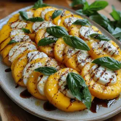 Are you ready to elevate your summer gatherings with a dish that is as vibrant in flavor as it is in color? Introducing the Tropical Mango Caprese Delight, a refreshing twist on the classic Italian Caprese salad that combines the sweetness of ripe mangoes with the creamy richness of mozzarella, fragrant basil, and a drizzle of balsamic glaze. This dish is not only visually stunning but also a celebration of fresh ingredients that are perfect for warm-weather occasions, picnics, or as a light and appetizing starter.