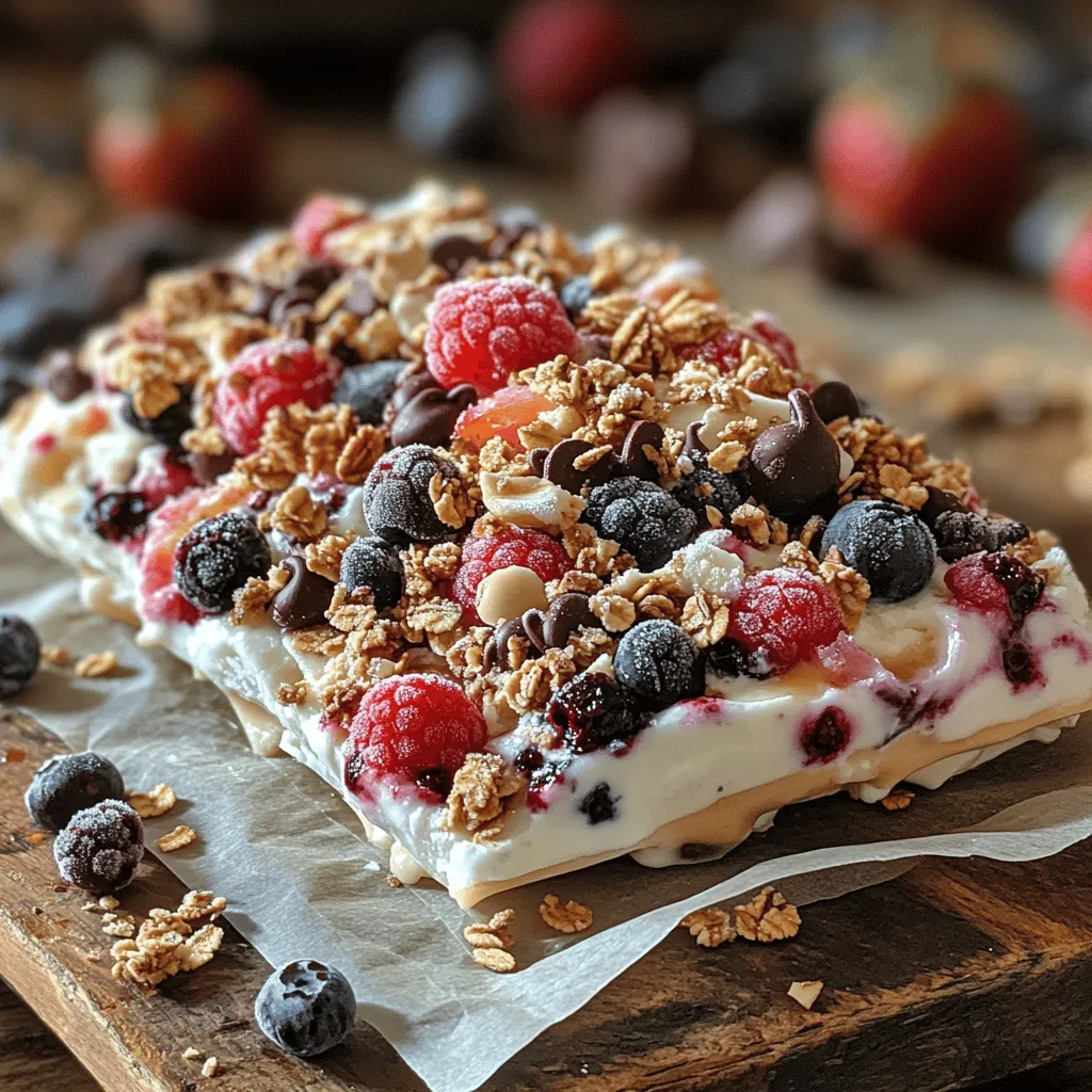 Berry Bliss Frozen Yogurt Bark is the perfect summer indulgence—refreshing, light, and packed with nutrients. With a creamy texture and a burst of fruity flavor, this dessert is a great option for those seeking a guilt-free treat that satisfies cravings without compromising health. By utilizing Greek yogurt, which is rich in protein and probiotics, and a medley of colorful berries, this recipe not only tantalizes your taste buds but also supports your overall wellness.