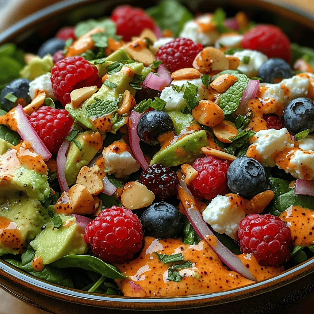 Creating a Berry Bliss Spinach Salad starts with selecting the freshest and most flavorful ingredients. Each component not only adds its unique taste but also contributes to the overall nutritional value of the dish. Let’s dive into the key ingredients that make this salad a true powerhouse of flavor and health.
