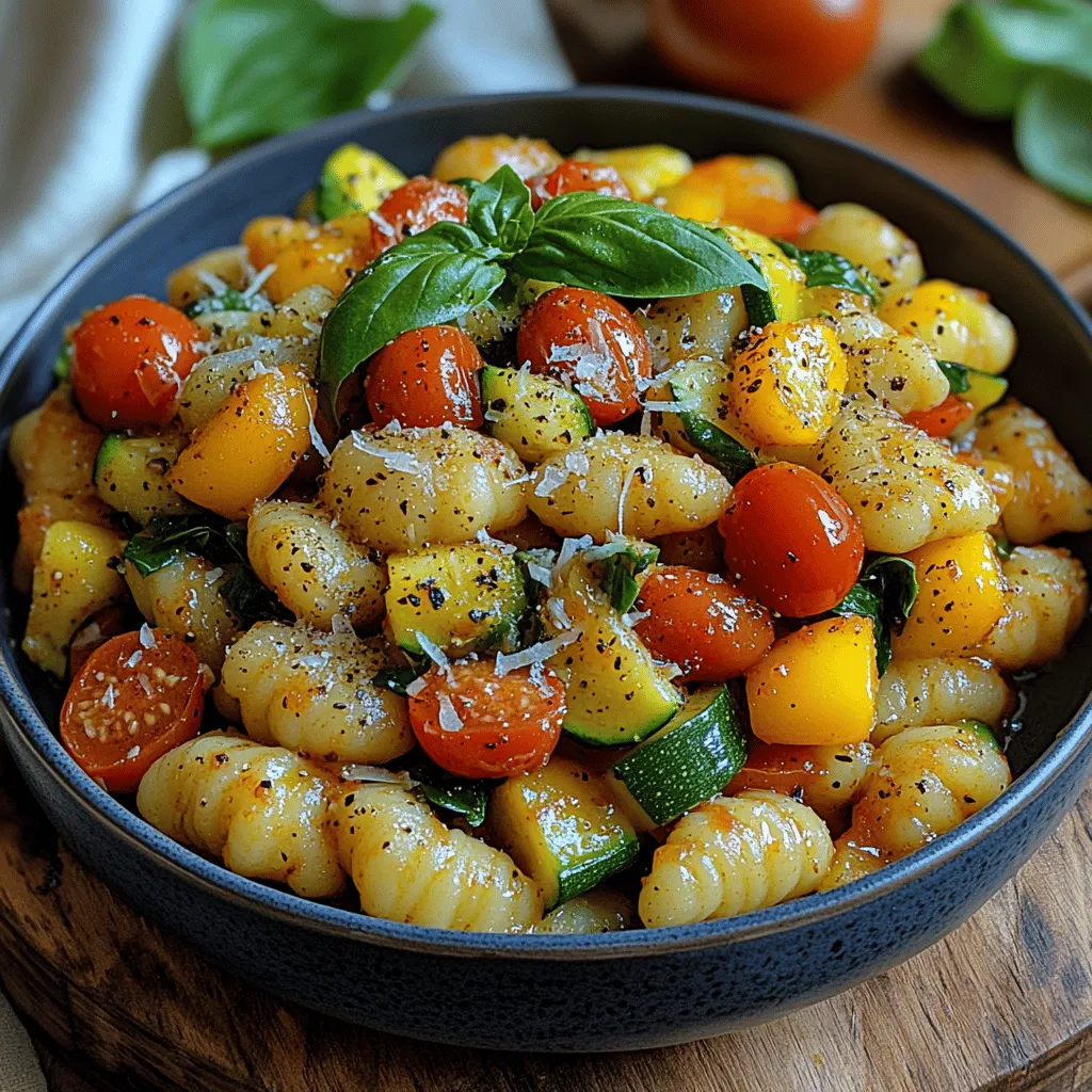 As the sun shines brightly and summer unfolds its vibrant palette, there's no better way to celebrate the season than with a fresh, colorful dish that embodies the essence of warm weather. Enter Sunshine Summer Veggie Gnocchi—a delightful, easy-to-make meal that brings together the comforting texture of gnocchi with a medley of seasonal vegetables. This dish is not only visually appealing but also a true celebration of summer's bounty, making it a staple for family dinners, picnics, or casual get-togethers with friends.