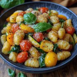 As the sun shines brightly and summer unfolds its vibrant palette, there's no better way to celebrate the season than with a fresh, colorful dish that embodies the essence of warm weather. Enter Sunshine Summer Veggie Gnocchi—a delightful, easy-to-make meal that brings together the comforting texture of gnocchi with a medley of seasonal vegetables. This dish is not only visually appealing but also a true celebration of summer's bounty, making it a staple for family dinners, picnics, or casual get-togethers with friends.