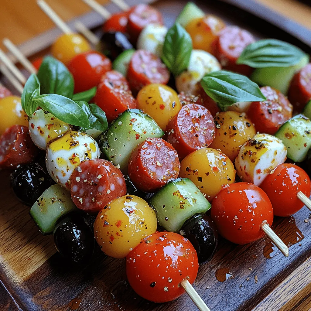 Explore the delightful world of Italian cuisine with a fresh and fun twist on a classic favorite: Italian Pasta Salad Skewers. This vibrant dish combines the beloved flavors of traditional pasta salad into a portable format, making it perfect for gatherings, picnics, or casual family dinners. The beauty of Italian Pasta Salad Skewers lies in their adaptability; they can be customized to suit various tastes and dietary preferences, ensuring that everyone can enjoy this dish. In this article, we will delve into the recipe, discuss its origins, and highlight the health benefits of the ingredients used, ensuring you have everything you need to create these delicious skewers in your own kitchen.