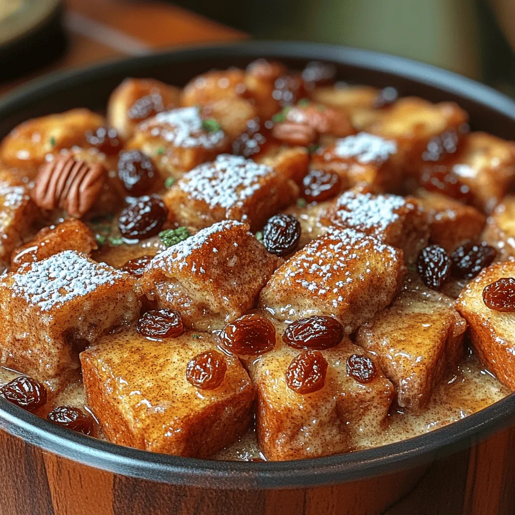 If you're looking for a breakfast or brunch dish that combines ease of preparation with delectable flavors, look no further than the Cinnamon Raisin French Toast Bake. This delightful dish takes the classic French toast concept and transforms it into a crowd-pleasing bake, perfect for gatherings or those busy mornings when you need something hearty and satisfying. Imagine a warm, custardy blend of cinnamon and sweet raisins, all baked to golden perfection. The aroma alone will have your family rushing to the kitchen, eager to dig in.