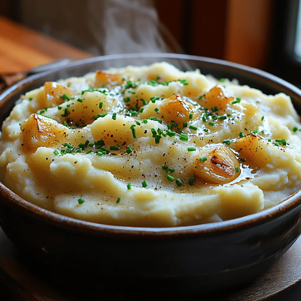 When it comes to comfort food, few dishes can rival the warmth and satisfaction of mashed potatoes. Among the diverse array of mashed potato recipes, Divine Creamy Roasted Garlic Mashed Potatoes stand out with their rich, buttery texture and a delightful depth of flavor. The combination of fluffy Yukon Gold potatoes and the sweet, aromatic essence of roasted garlic creates a side dish that is not only indulgent but also a true crowd-pleaser.