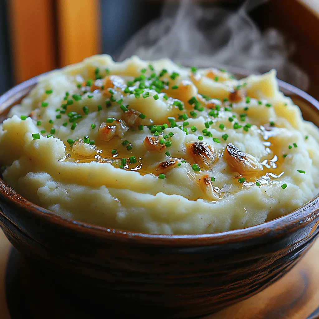 When it comes to comfort food, few dishes can rival the warmth and satisfaction of mashed potatoes. Among the diverse array of mashed potato recipes, Divine Creamy Roasted Garlic Mashed Potatoes stand out with their rich, buttery texture and a delightful depth of flavor. The combination of fluffy Yukon Gold potatoes and the sweet, aromatic essence of roasted garlic creates a side dish that is not only indulgent but also a true crowd-pleaser.