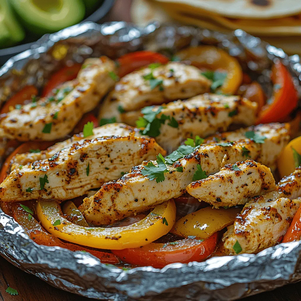In the fast-paced world we live in, meal preparation can often feel like a daunting task. Enter foil pack meals – a convenient and delicious solution to the nightly dinner dilemma. Sizzling Baked Chicken Fajita Foil Packs are not only easy to prepare but also packed with vibrant flavors that delight the palate. This recipe is perfect for busy weeknights, family gatherings, or meal prep sessions, allowing you to whip up a wholesome meal without spending hours in the kitchen. The combination of tender chicken, colorful bell peppers, and zesty seasonings creates a mouthwatering experience that appeals to all ages.