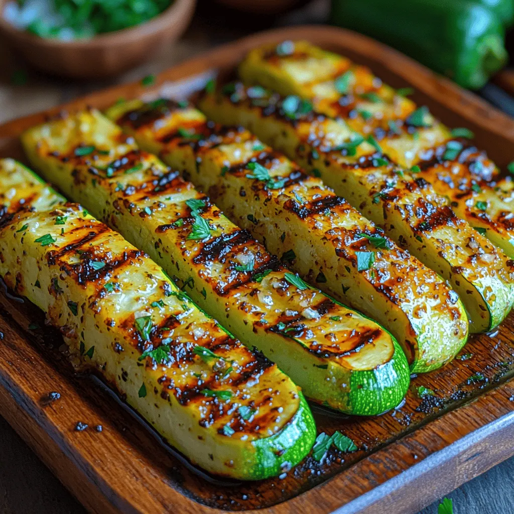 Grilled zucchini has become a beloved staple in many kitchens, celebrated not only for its vibrant flavor but also for its incredible versatility. This simple yet delightful dish can serve as a side for your summer barbecues, a light lunch, or even as a topping for salads and grain bowls. One of the standout features of grilled zucchini is the ability to infuse it with a variety of flavors, and our zesty garlic herb marinade elevates this dish to a whole new level.