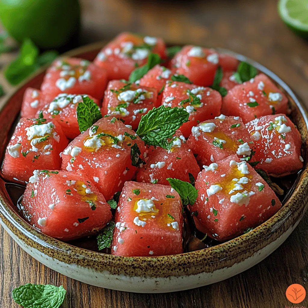 As the sun shines brighter and the days grow longer, our culinary cravings shift towards lighter, fresher dishes that embrace the essence of summer. One such dish that perfectly encapsulates this seasonal shift is the Refreshing Watermelon Feta Mint Salad. This vibrant salad is a delightful combination of sweet, juicy watermelon, creamy feta cheese, and fragrant fresh mint, creating a flavor profile that dances on the palate.