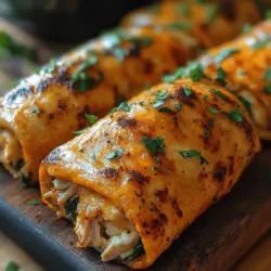 If you're on the hunt for a delicious meal that can easily transition from lunch to dinner or serve as a crowd-pleasing party snack, look no further than Cheesy Garlic Chicken Wraps. These wraps are a delightful fusion of flavors and textures, combining tender chicken with creamy cheeses and aromatic garlic. The result is a satisfying dish that tickles your taste buds while being incredibly versatile. Whether you're looking to whip up a quick lunch for yourself, prepare a family dinner, or impress guests at a gathering, these wraps can be tailored to suit individual tastes and preferences.