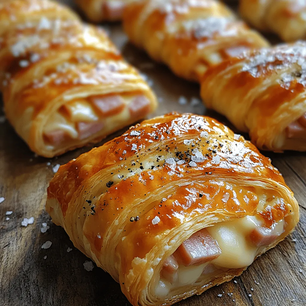 Puff pastry is one of the most enchanting creations in the culinary world, beloved by chefs and home cooks alike for its light, flaky texture and versatile nature. This delightful pastry is not only a staple in sweet dishes like fruit tarts and éclairs; it also shines in savory applications. One of the most appealing recipes that showcase the magic of puff pastry is the Savory Puff Pastry Ham and Cheese Twists. These elegant yet simple treats make an excellent appetizer or snack, perfect for gatherings, parties, or even a casual afternoon pick-me-up.